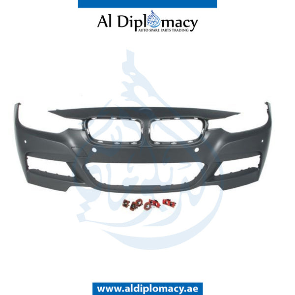 Front Bumper, WITH WIPER HOLE for BMW 3 Series F30 (2011-2015) models, Part Number T-51118056559